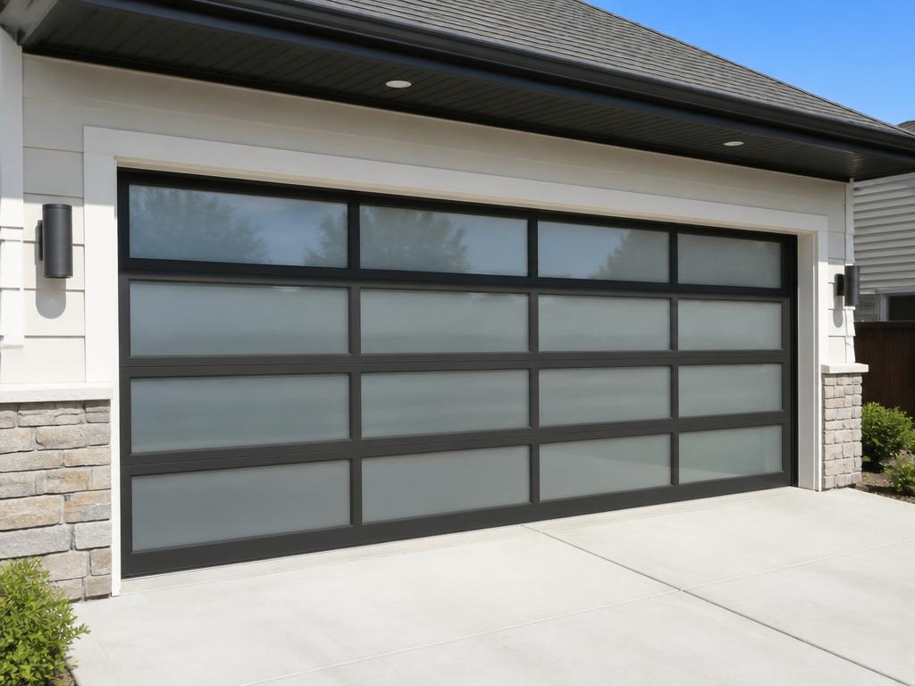 New garage door installation on a York, SC home